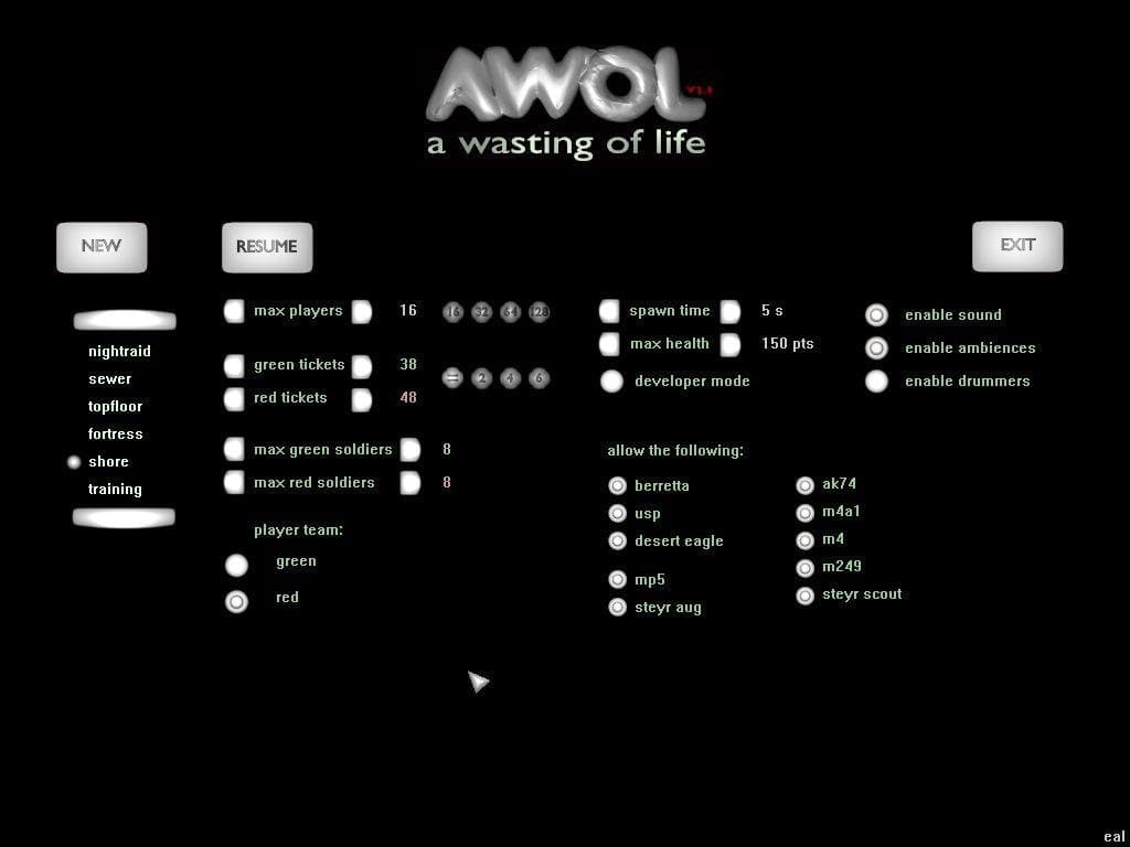 AWOL - A Wasting of Life