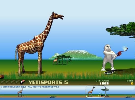 Yeti Sports Part 5: Flamingo Drive